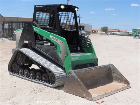 2013 Terex Pt70 Skid Steer Track Loader High Flow Aux Crawler Diesel