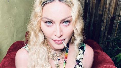 Madonna Celebrates 62nd Birthday With Spliff And Big Tray Of Weed