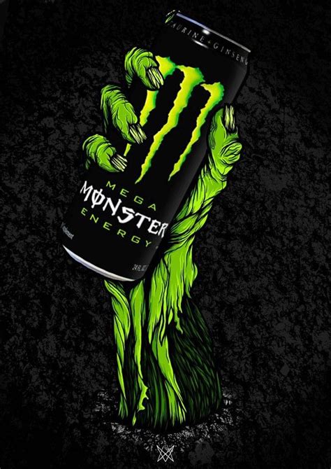 Monster Energy Drink Art Artjula