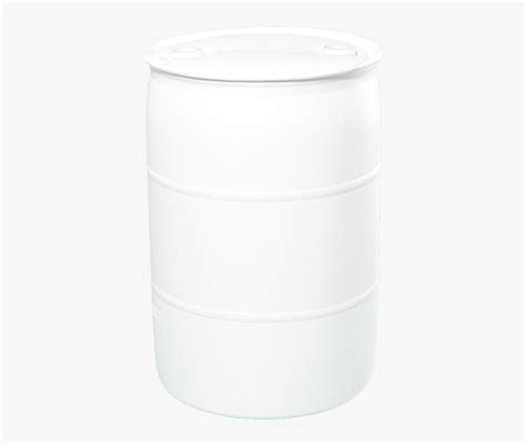 55 Gallon White Tight Head Plastic Drum Coffee Table Hd Png Download