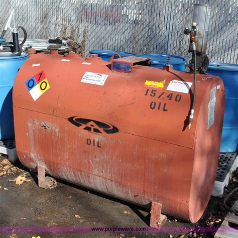 Gallon Bulk Oil Tank In Clifton CO Item A Sold Purple Wave