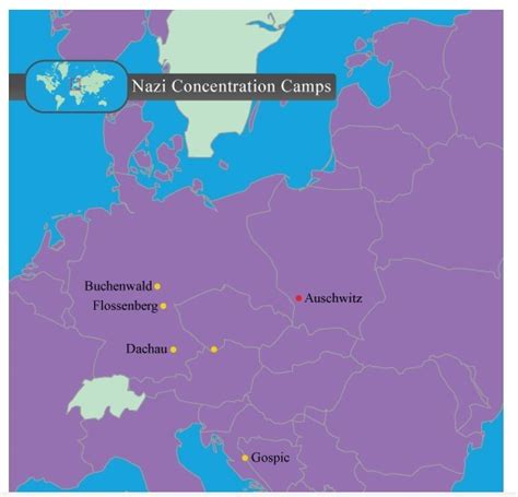 Select The Correct Location On The Map Choose The Concentration Camp