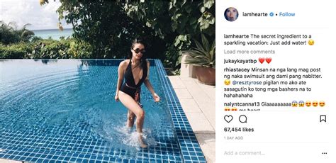 Look Heart Evangelista Heats Up The Internet With Cleavage Revealing Swimsuit Inquirer