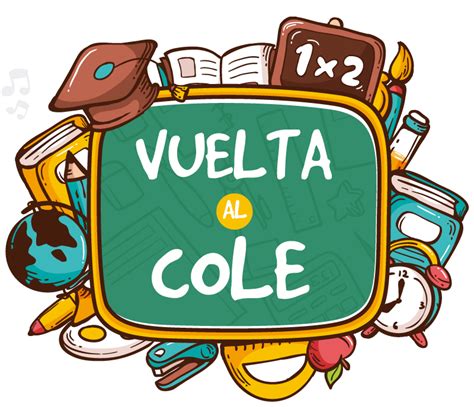 Vinilo Decorativo Vuelta Al Cole Con Material Escolar Tenvinilo
