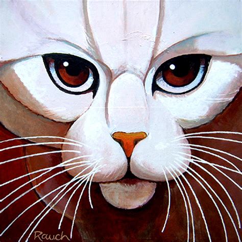 Whiskers Painting By Alan Rauch Fine Art America