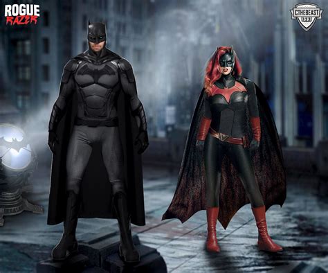 Batman And Batwoman Cw By Cthebeast123 On Deviantart Batwoman Batman