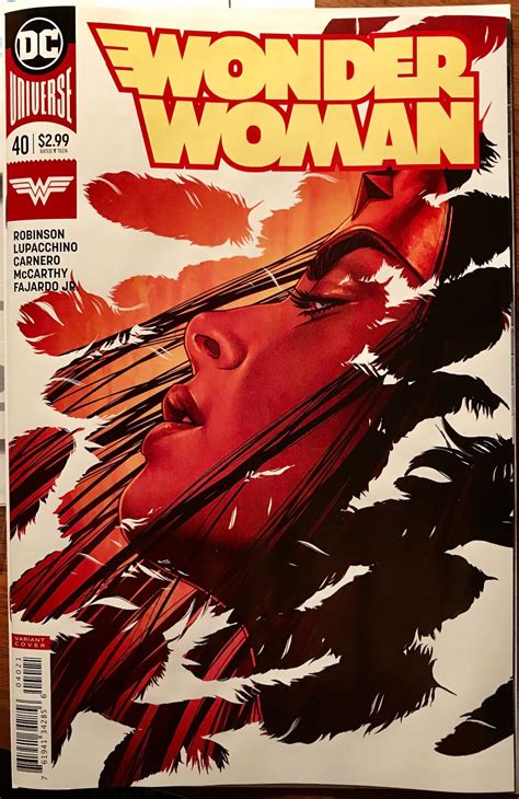 Wonder Woman Cover Art By Jenny Frison 2018 Comic Books Cover Art