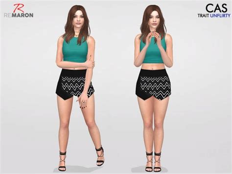 The Sims Resource Cas Pose Set 04 By Remaron • Sims 4 Downloads