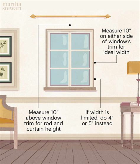 How To Choose The Right Curtain Length Martha Stewart