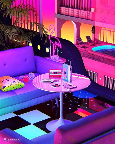 80s Retro Room