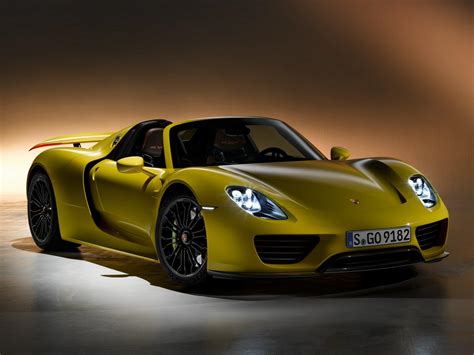 Yellow Porsche 918 Spyder Looks Amazing Gtspirit