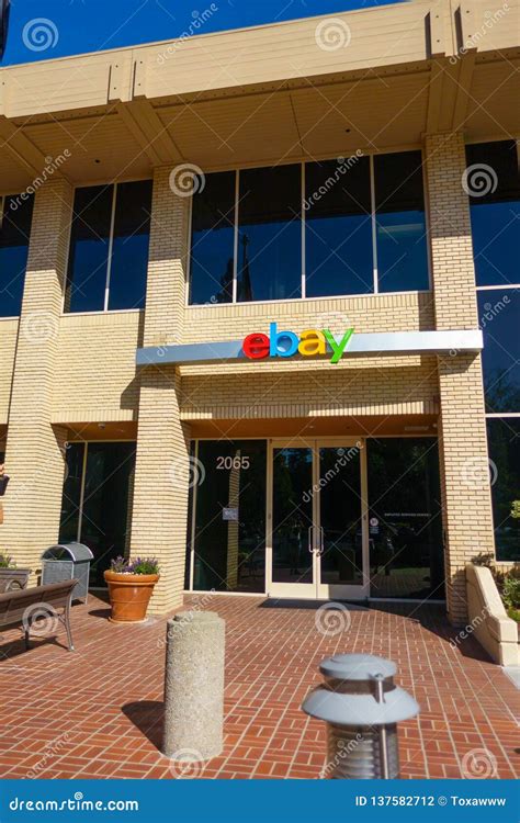 Ebay Company Headquarters In Silicone Valley Outdoors Editorial