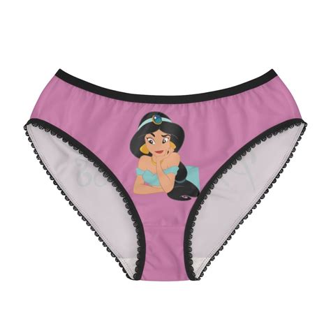 Jasmine Disney Princess Pink Panties Women S Briefs Etsy