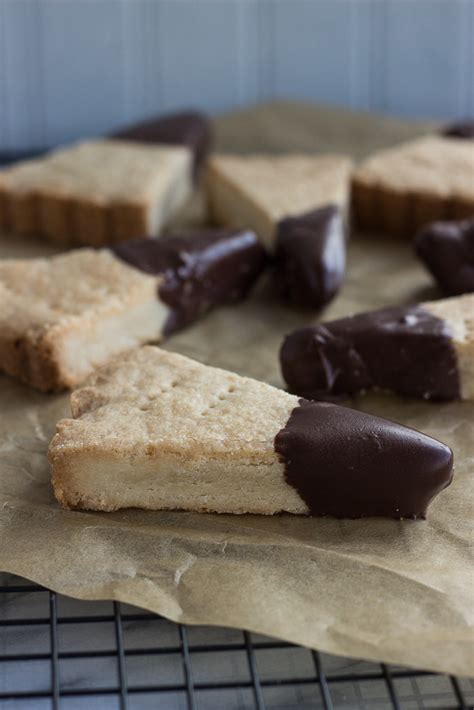 Chocolate Dipped Shortbread The Beach House Kitchen