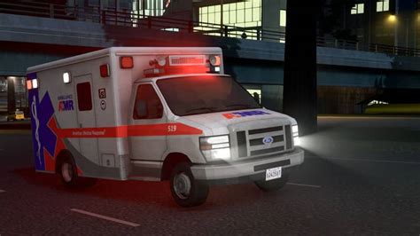 2012 Amr Ford E350 Type Iii Ambulance Cities Skylines Mod Download