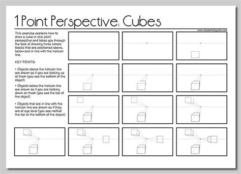 One Point Perspective Drawing In Basic Technology Buddy Conaway