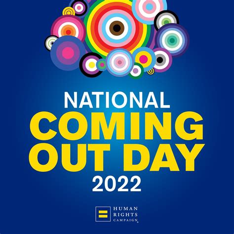 National Coming Out Day Lgbtq Nationalcomingoutday The Tony Burgess