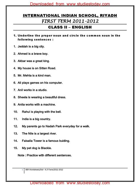 Easy Worksheets Grade 2 English Workbook Key2practice Adjectives