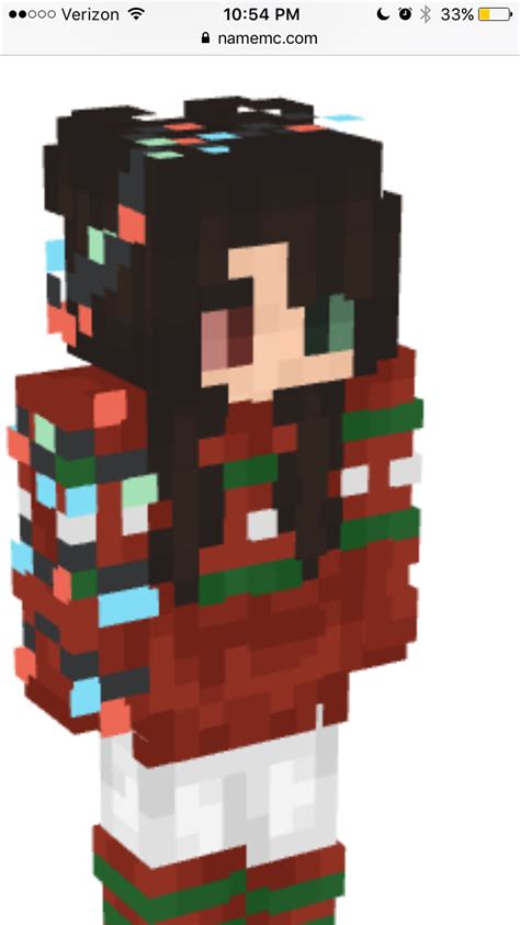 Indeed Christmas Skin For Minecraft My Namemc Is Deluxftw Minecraft