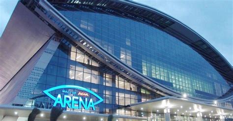 The Mall Of Asia Arena In Pasay Metro Manila Philippines Live