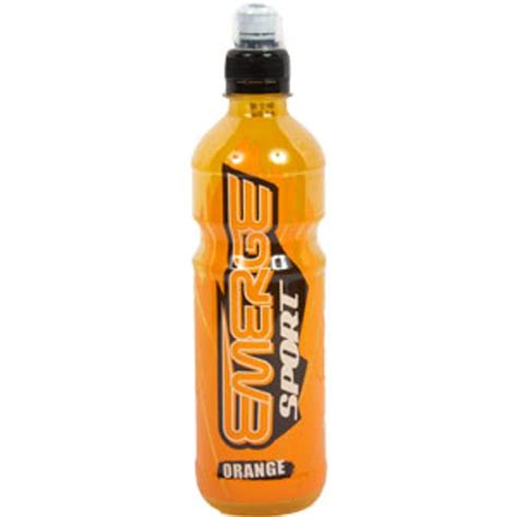 Emerge Sport Orange 12 X 500ml Bottles Home Bargains