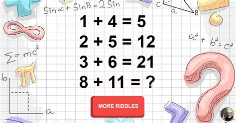 10 Tricky Math Riddles Can You Crack Them All Quizzclub