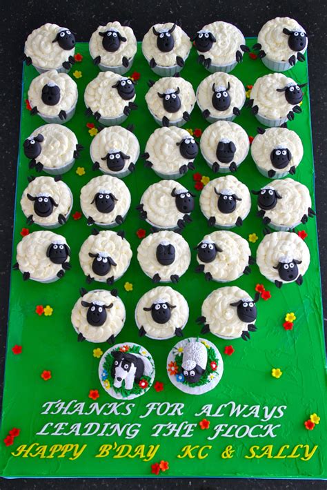 What is a pastor's job?. Celebrate with Cake!: Sheep Cupcakes