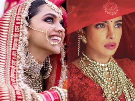 Deepika Padukone Beats Priyanka Chopra As The Most Stylish Bride Of