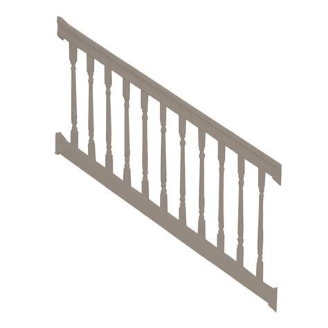 Illusions ® vinyl railing system™ meets the highest. Weatherables Delray 36 in. x 72 in. Vinyl Khaki Colonial ...