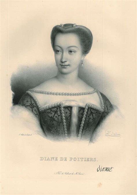 Portrait Of Diane De Poitiers 1500 1566 The Online Portrait Gallery