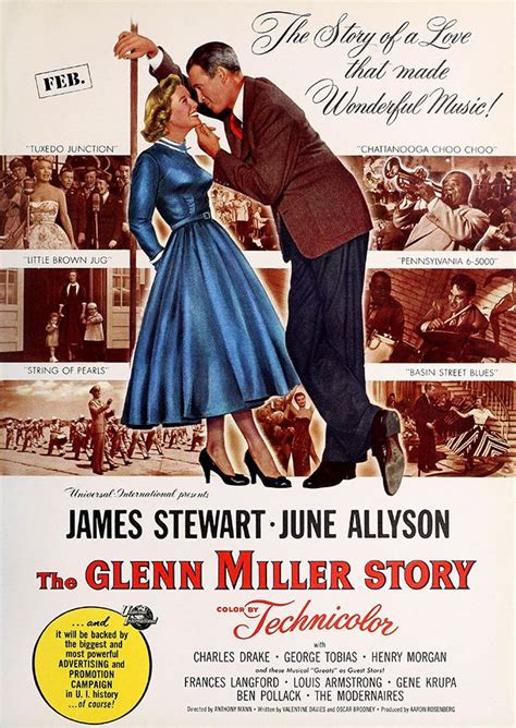 The Glenn Miller Story 1954 Metek Artwork Production 2017