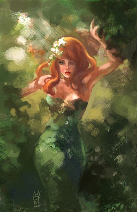 Poison Ivy By Agathexu On Deviantart