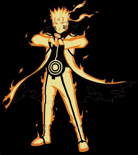 How To Draw Naruto Nine Tails Chakra Mode
