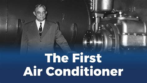 When Was The First Air Conditioner Invented Youtube