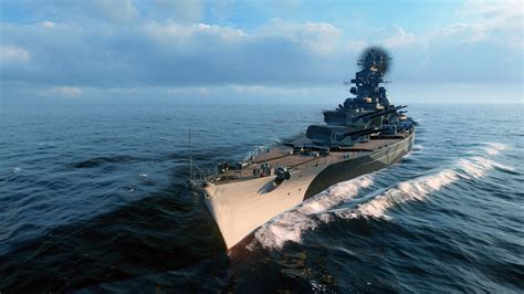 X World Of Warships Tirpitz Sea Battleships Bismarck Ship