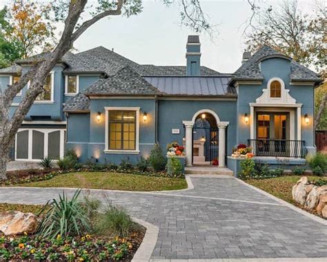 Yellow color are categorized as a bright and intense color. Top 50 Best Exterior House Paint Ideas - Color Designs