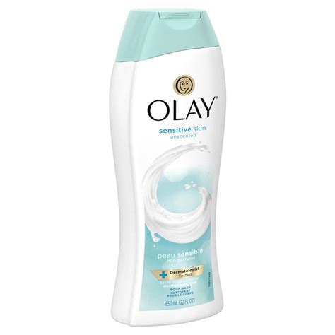 Olay Sensitive Skin Unscented Body Wash 22 Oz Female Body Wash