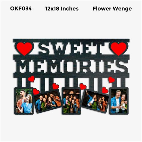 Best Personalized Sweet Memories Photo Frame Okf034 Osiyankart