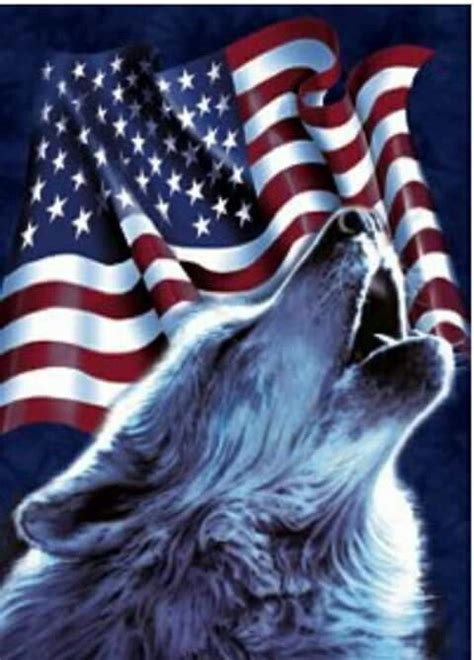 Pin By Kim Kniaz On This And That American Flag Tattoo Wolf Pictures