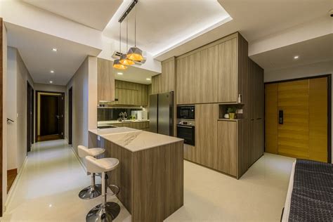 Idea For Hdb Kitchen Cabinet Design In Singapore Ovon Design Best