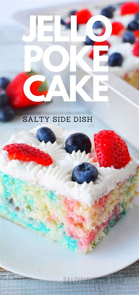 There are 47 poke cakes recipes for sale on etsy, and they cost $13.70 on. Jello Poke Cake | Breakfast recipes sweet, Christmas food ...