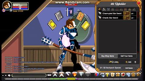 Aqw How To Get Chaorrupted Star Sword Youtube