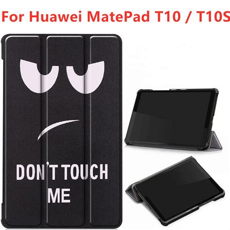 Folding Flip Case For Huawei Matepad T10 T10s Case Stand Magnetic Shell