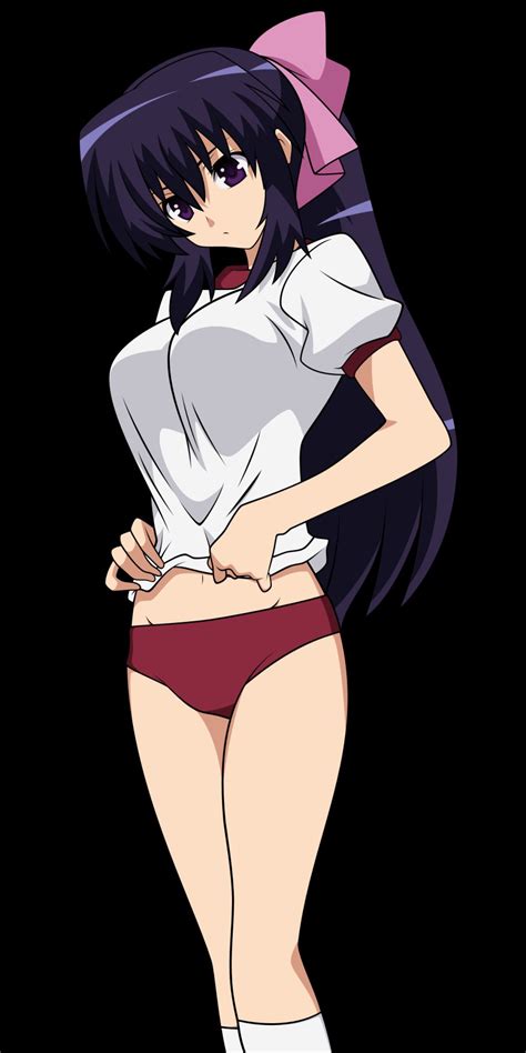 noihara himari omamori himari absurdres highres vector trace 1girl buruma gym uniform