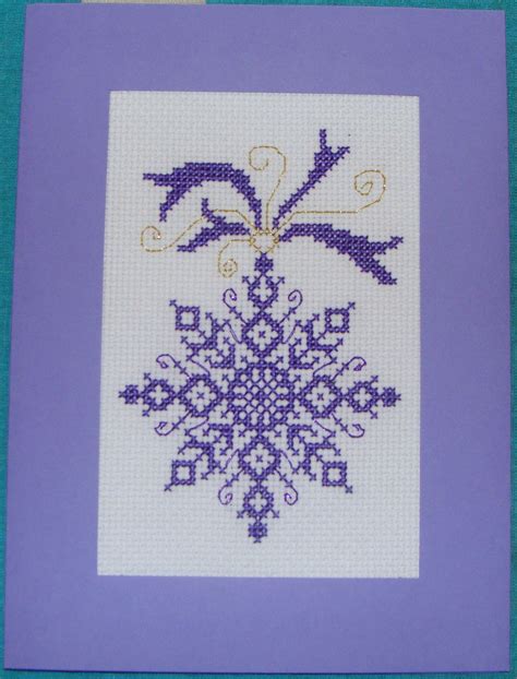 Cross Stitch Christmas Cards Cross Stitch Cards Handmade Hand Made