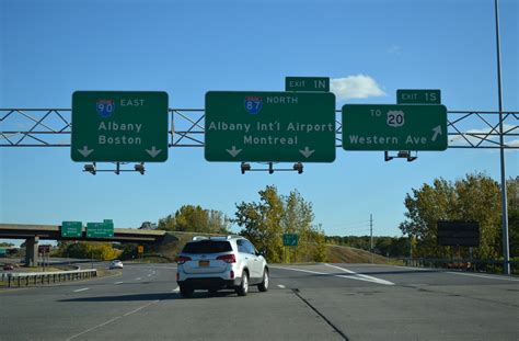 Interstate 87 North Albany To Saratoga Springs Aaroads New York