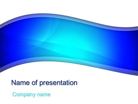 Download Free Beautiful Blue Powerpoint Template For Presentation My