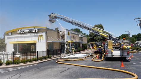 Firefighters Respond To Blaze At Sunshine Mcdonalds