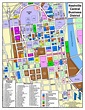 a map of nashville's business district