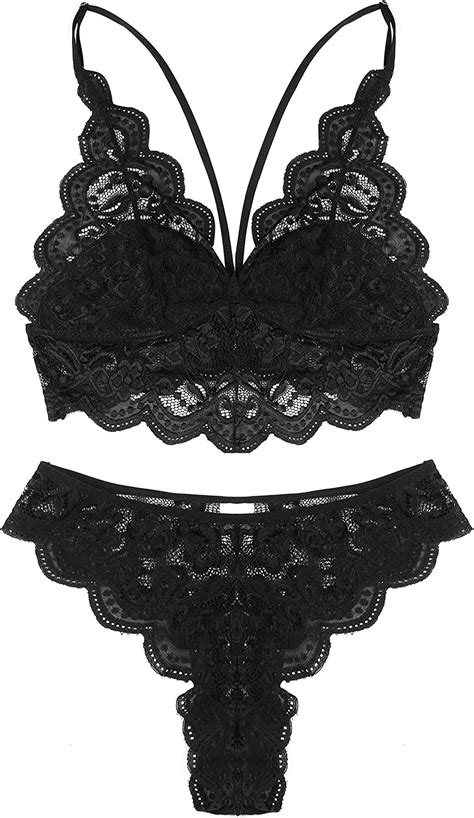buy ladyin women s sexy lingerie lace bra and panty sets 2 piece lingerie set online in india